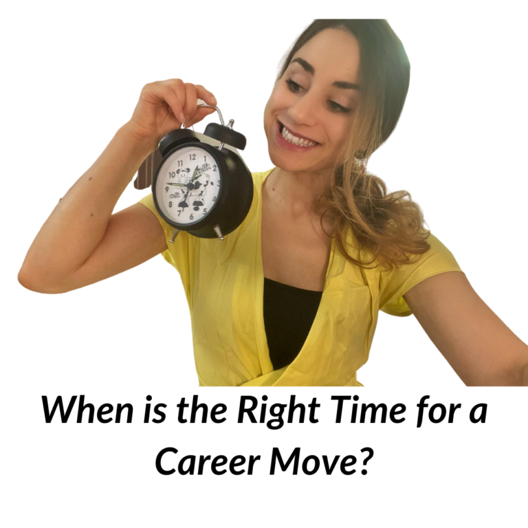 When is the Right Time for a Career Move?